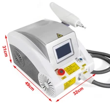 Q Switched ND Yag Laser Tattoo Removal Machine Eyebrow Pigment Remove Freckle US
