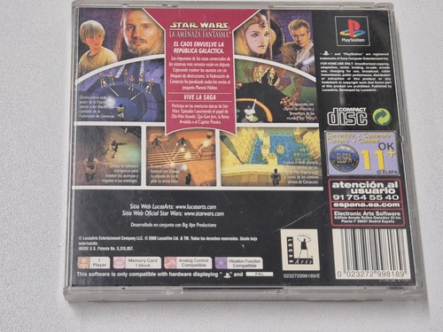 STAR WARS EPISODIO I LA AMENAZA FANTASMA . Pal España . Envio Certificado - Foto 2 di 5