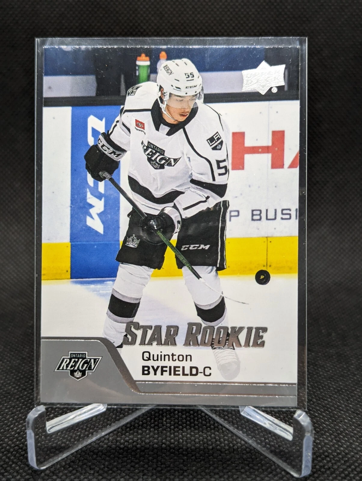 2020-21 Upper Deck AHL Star Rookie Quinton Byfield #151 Los Angeles Kings RC