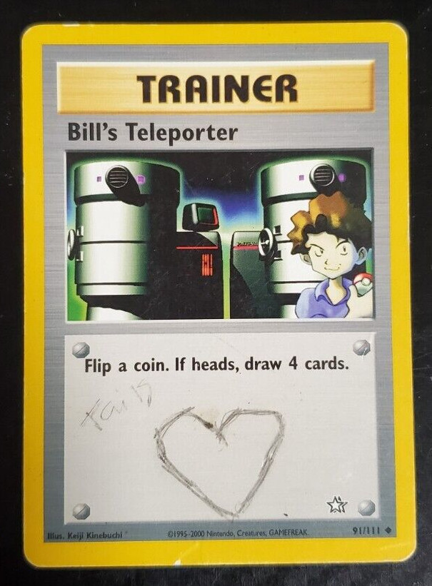 Pokemon - Bill's Teleporter - Neo Genesis #91/111