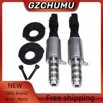Set of 2 New For Ford Solenoid Valve 8L3Z-6M280-B F-150 Expedition 4.6L 5.4L VCT