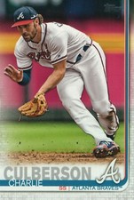 #369 Charlie Culberson Atlanta Braves 2019 Topps Series 2 Baseball Card GAR