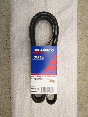 HUMMER 12637204 GENUINE OEM FACTORY ORIGINAL SERPENTINE BELT for  