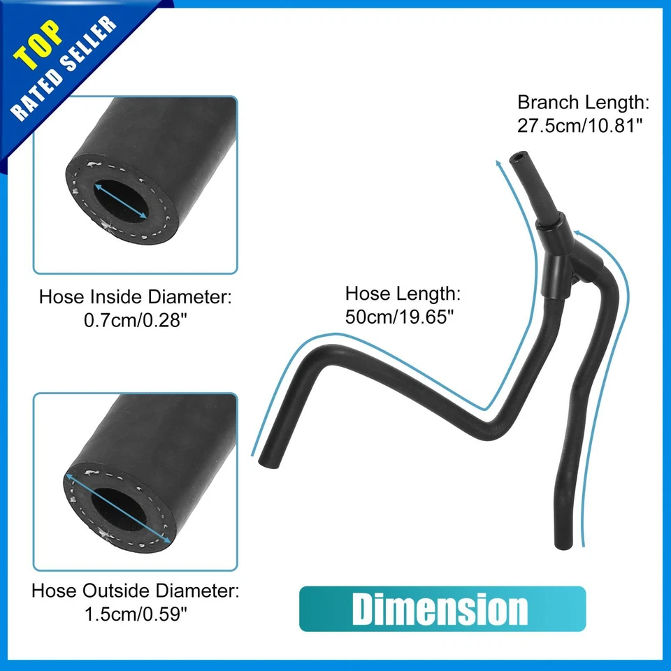 Manguera de entrada de radiador superior 22908202 apta para Cadillac ATS CTS 2,0 L I4 2013-19 Foto 4 de 4