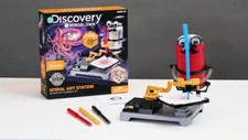Discovery Mindblown Spiral Art Station 20-Piece DIY Set - STEAM Toy