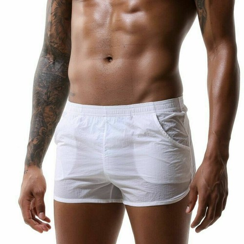 Herren Sport Shorts Boxershorts Trunks Tasche Unterwäsche Unterhosen Nachtwäsche - Bild 6 von 9