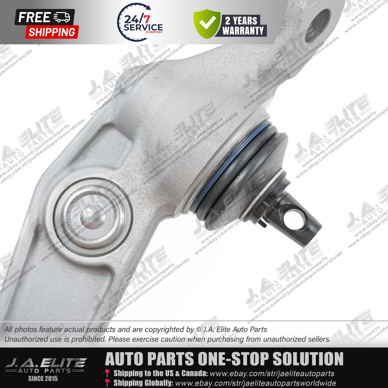 Front Lower Left Control Arm fits Rolls Royce Phantom RR1 (2004-16) 31122180523