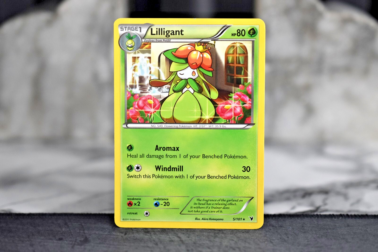 Pokemon TCG - Lilligant 5/101 - Noble Victories - Regular Rare