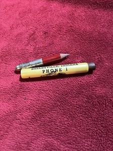 Vintage Bullet Pencil, Morning Republican Newspaper in Shelbyville, IL. Phone 1!