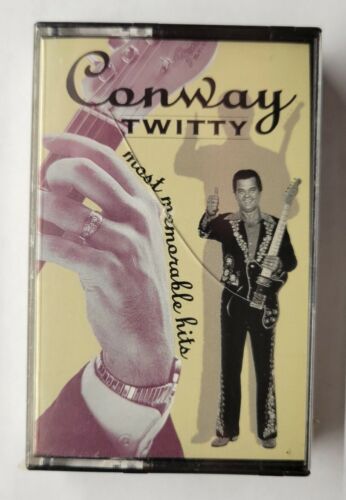 Conway Twitty Most Memorable Hits (Cassette, 1993)