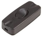 IN-LINE 2A ROCKER SWITCH 2AMP BLACK WHITE FOR TABLE STANDARD LAMP DESK ON / OFF