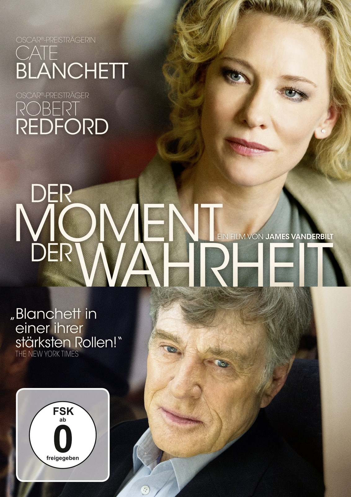 Der Moment der Wahrheit (DVD) Cate Blanchett Robert Redford Topher Grace