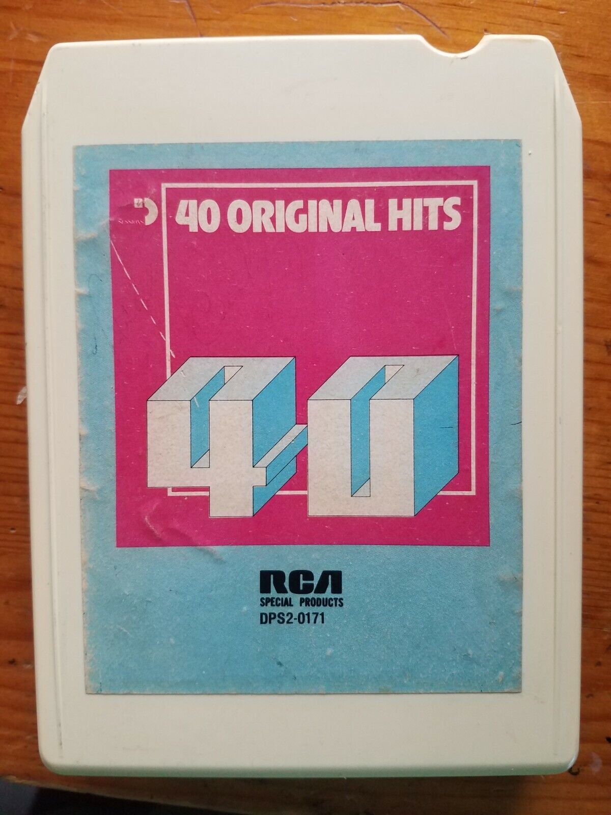 Sessions Presents 40 Original Hits 8 Track  serviced