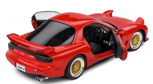 1/18 Mazda RX7 FD RS cupé (rojo) 1994 coche modelo diecast de Solido S1810602 - Imagen 3 de 9