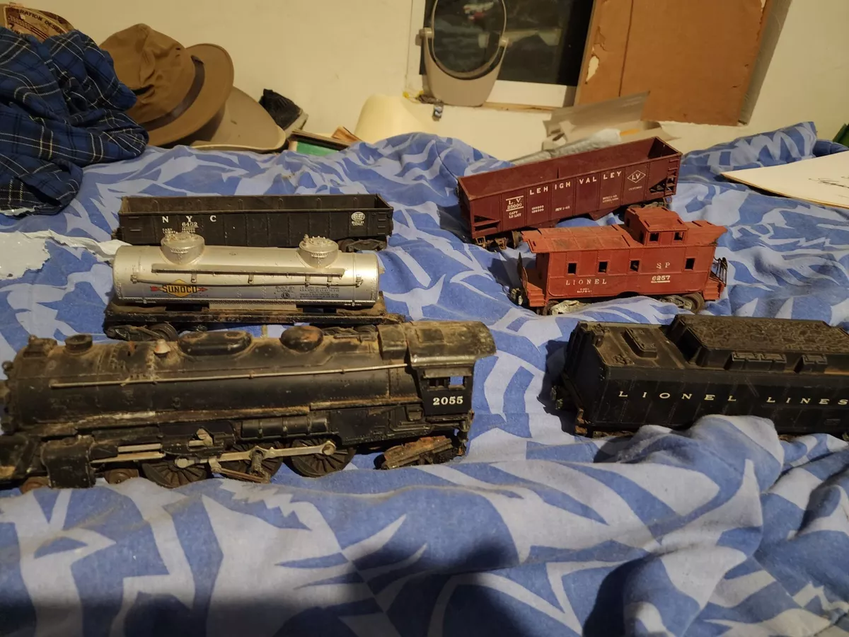vintage lionel train set 2055 lot 1 eBay