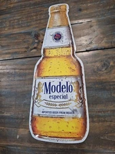 Modelo Especial Beer Bottle Sign 22" X 8.5" Chicago Illinois