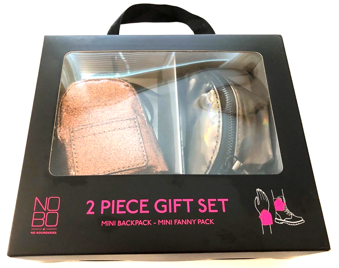 No Boundaries Bronze Mini Backpack & Fanny Pack Gift Set  