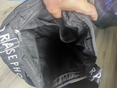 Sephora Puffy Puffer Quilted Large Crossbody Tote Travel Bag Make-up Carry-on  - Picture 7 of 11