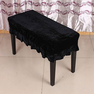 Universal Piano Stool Chair Cover Cloth For Seat Bench Black 2 Image Is Loading Universal Piano Stool Chair Cover Cloth For