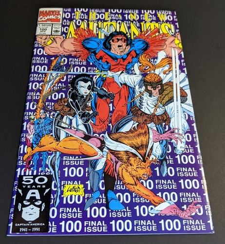 The New Mutants #100 (1991 edición directa) grado estm: casi nuevo/m. Hermoso libro - Imagen 3 de 10