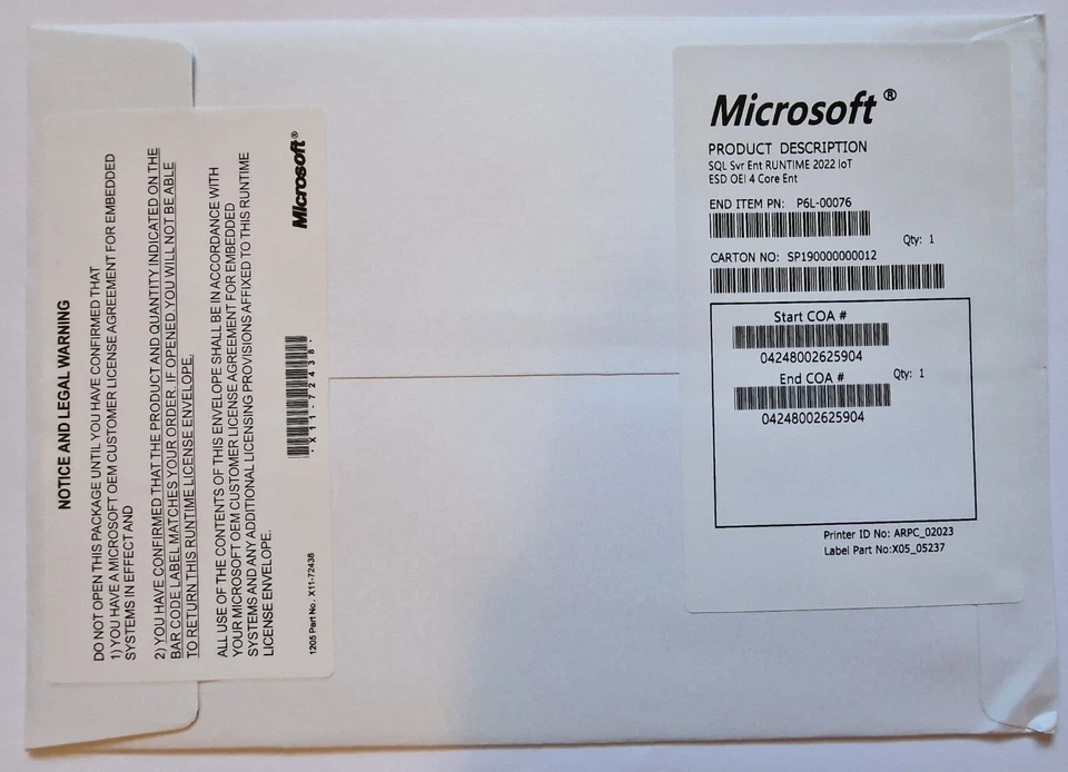 CAL ilimitadas de 4 núcleos para SQL Server 2022 Enterprise - Imagen 3 de 4