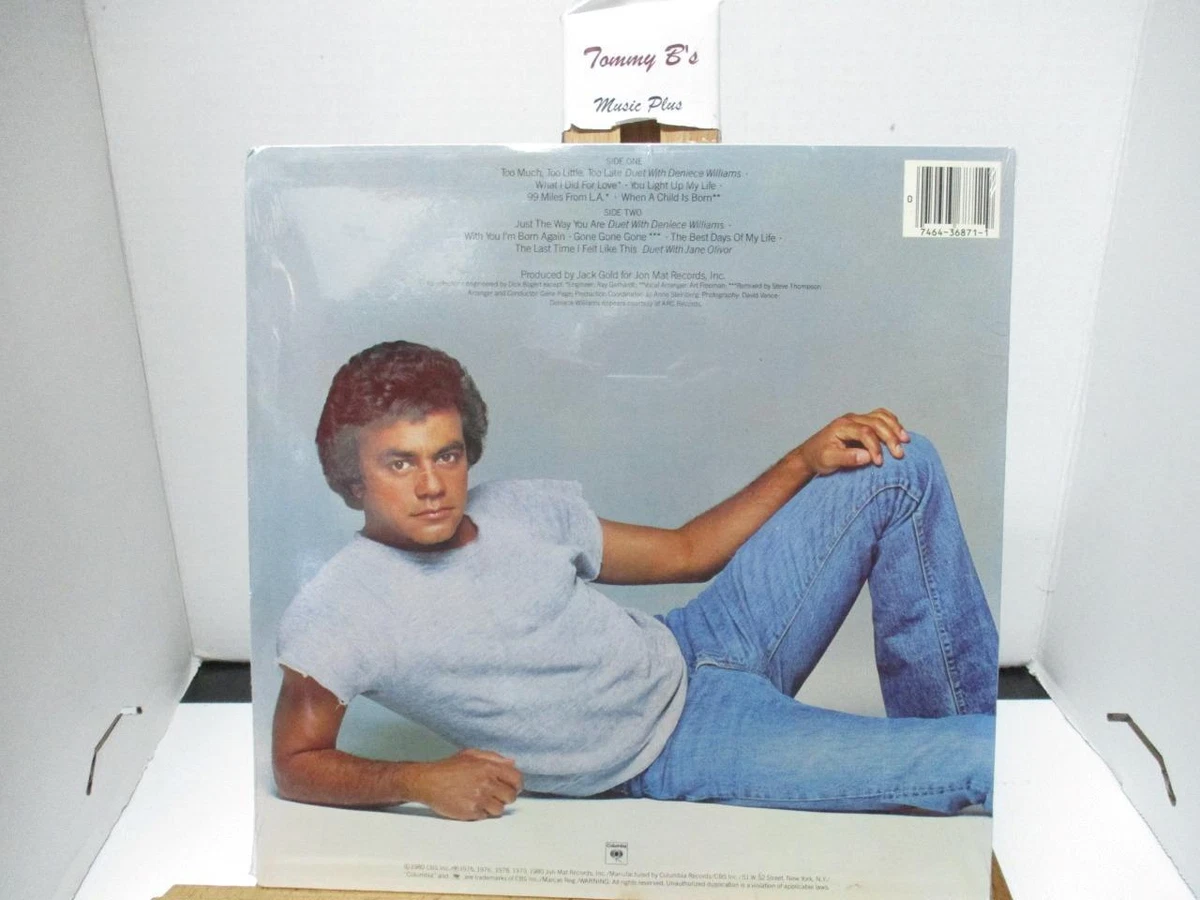 SEALED Johnny Mathis The Best Of Johnny Mathis 1975-1980 LP Columbia Records