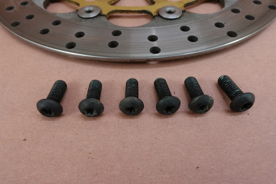 1998-2007 Ducati Supersport 800 Front Brake Rotor Discs - Image 2 of 4