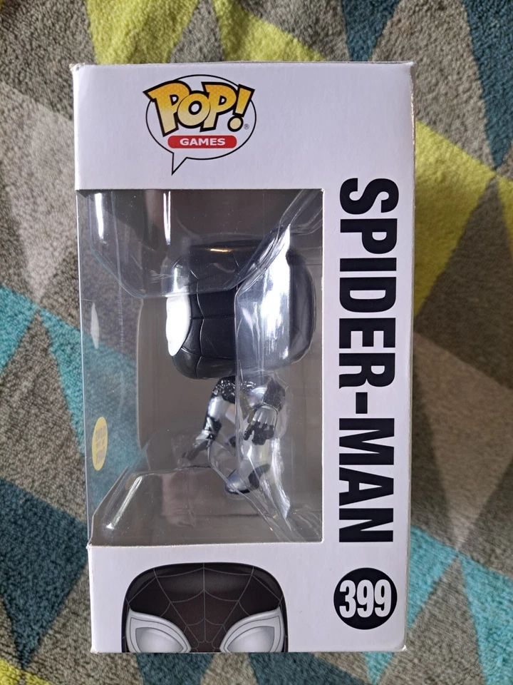 Spiderman Pop 399 Glow - Spiderman Funko Pop! 2018 abovedado + protector Foto 3 de 4