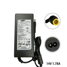 14V 1.78A/3A LED Charger 6.5 4.4mm For Samsung LCD Desktop Display Power Adapter