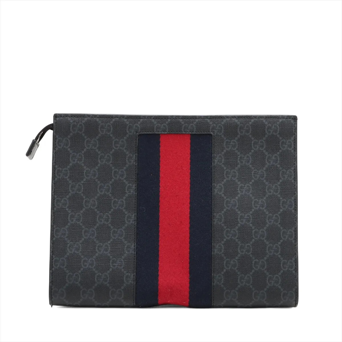 Gucci GG Supreme Clutch bag Black - # image 2