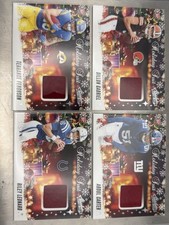 2025 Panini Absolute Football Holiday Suit Memorabilia Lot 4 Cards Rookies RC