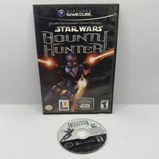 Star Wars Bounty Hunter Nintendo GameCube GC 2002 No Manual Tested