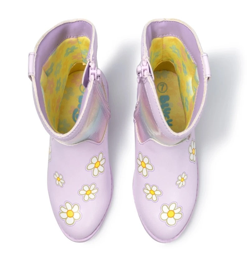 Botas de Vaquero Azuladas para Niñas Pequeñas Iluminadas Talla 7 8 9 10 11 o 12 Foto 2 de 4