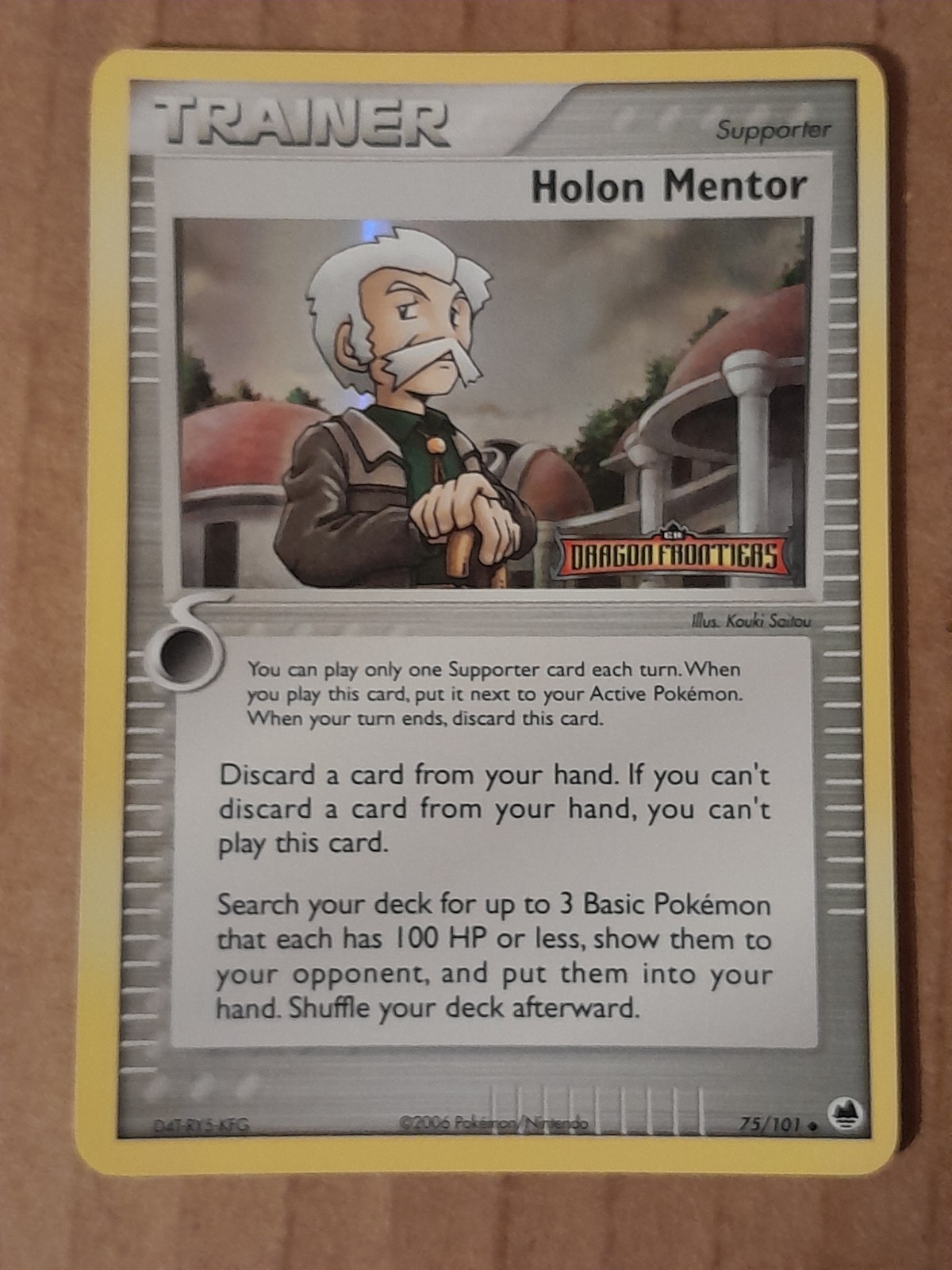 Holon Mentor 75/101 Ex Dragon Frontiers Reverse Holo NM-Mt See Pictures