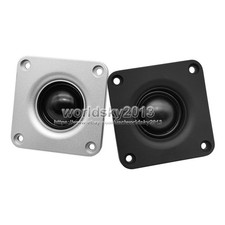 1pcs 2.5" inch 4/6/8Ohm 20W Silk Film Audio Tweeter Treble Speaker Horn 65x65mm