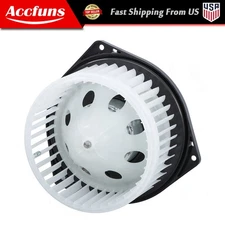 For Infiniti G35 G37 Nissan 350Z Altima AC Heater Blower Motor w/ Fan Cage Front