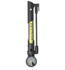 Bike Pumps for All Bikes, Foldable Bicycle Pump with Pressure Gauge
