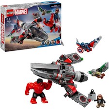 LEGO® Marvel Super Heroes™ 76292 Showdown zwischen Captain America und Red Hu