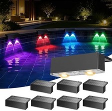 4 Pack Solar Pool Lights for above Ground Pools, Swimming Inground Pool LED Ligh