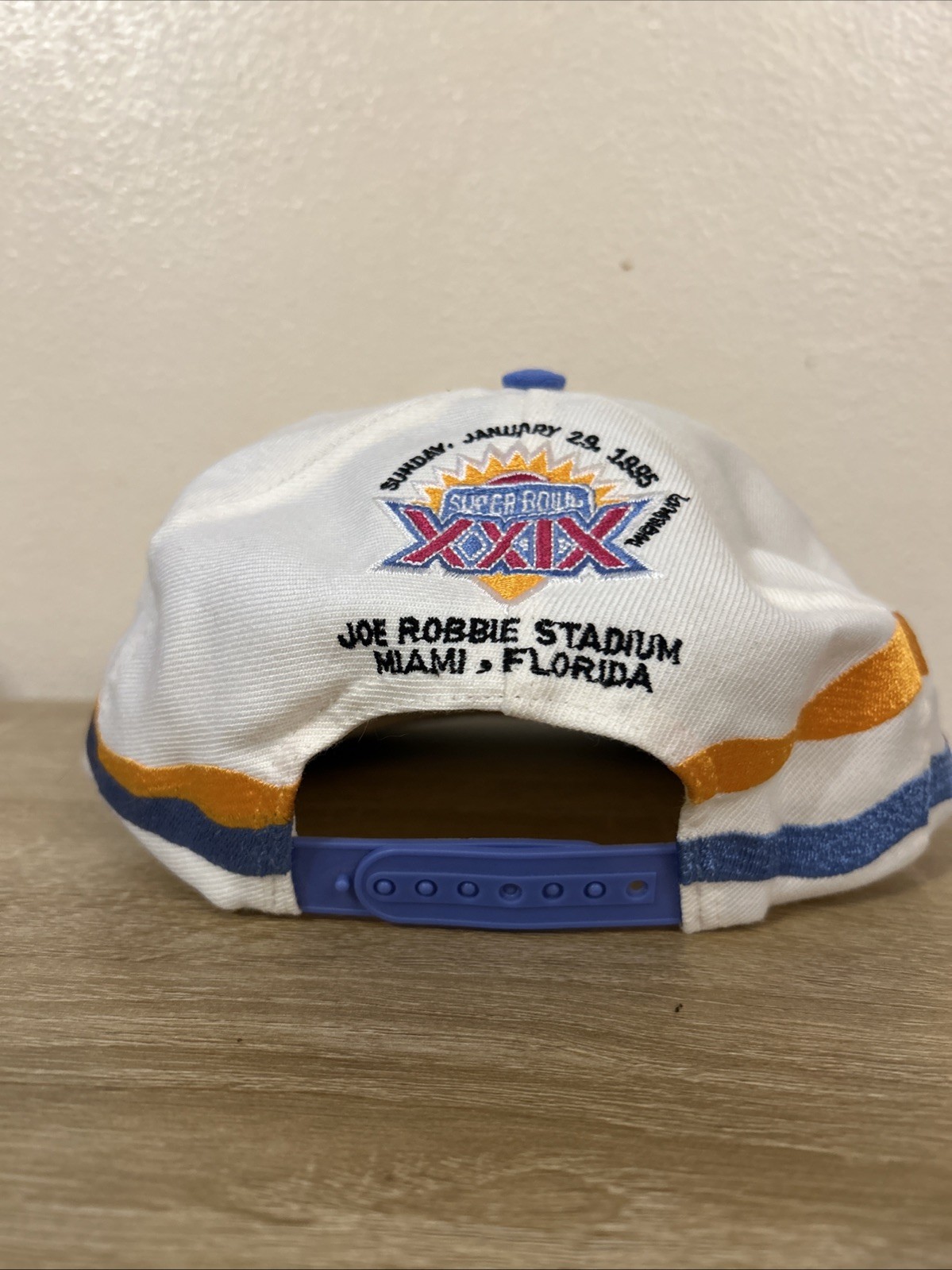 Vintage Rare Super Bowl XXIX 1995 Chargers Vs 49ers NFL Apex One Snapback Hat