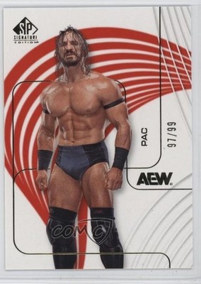 2026 Upper Deck AEW SP Signature Edition Red /99 Pac #76 1h72