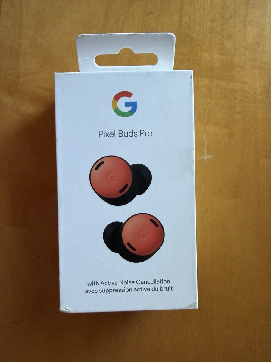 Google Pixel Buds Pro, Coral, Active Noise Cancellation, Brand New