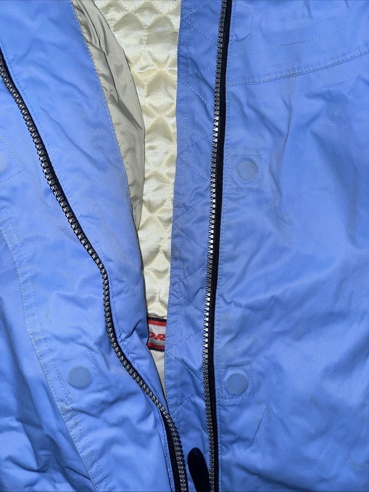 Chaqueta de esquí Nordica niños grande abrigo azul snowboard invierno nieve juventud Foto 4 de 4