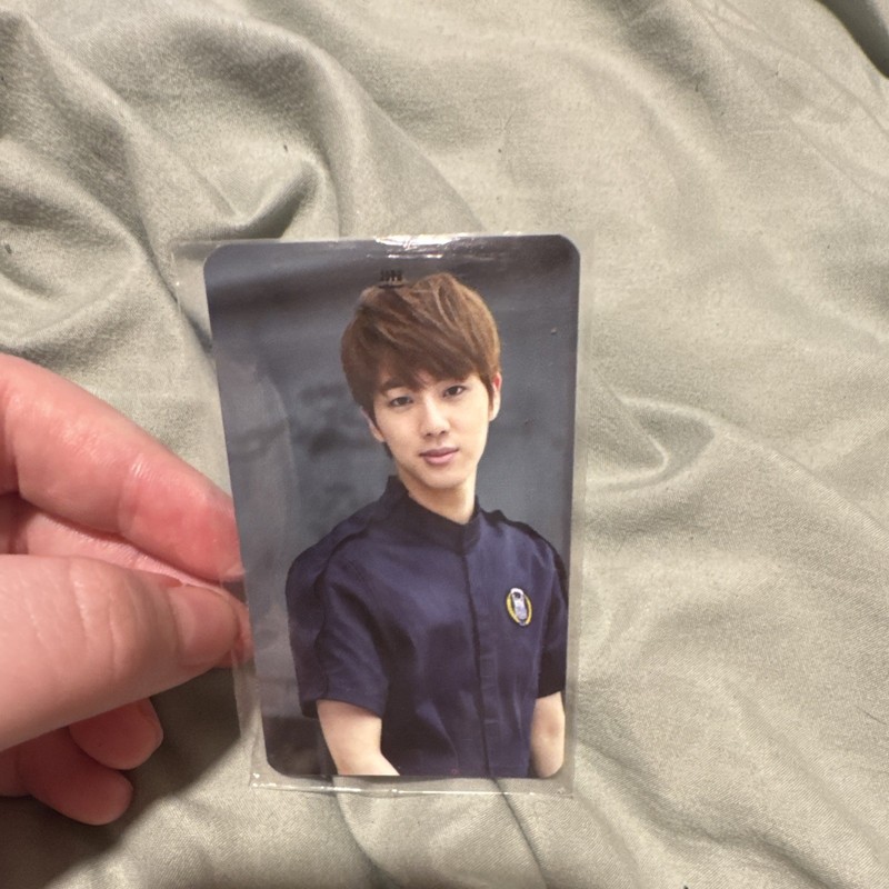 BTS x NV Jin Insert Photocard Non-Sport Trading Card Single Standard Size