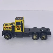 Vintage Torco Yellow Semi Truck - Cab Only - 5” Toy Truck