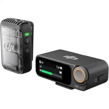 DJI MIC 2 1TX 1RX Wireless Microphone, Supports USB-C and Lightning