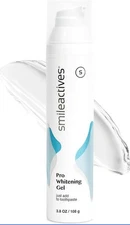 Smileactives Teeth Whitening Gel for Toothpaste with Clinical-Grade Hydrogen 