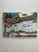 2025 Topps Finest - Gustographs Autograph Bobby Witt Jr. #G-BW /25