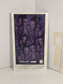 Sega Saturn Ultimate Mortal Kombat 3 Manual ONLY