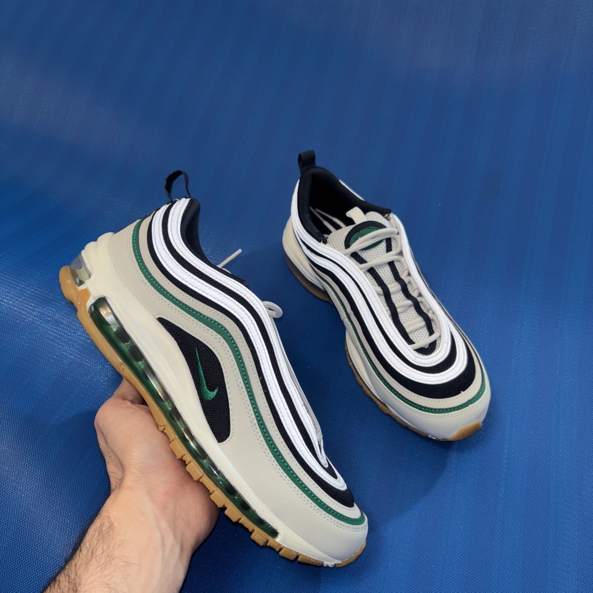 Nike Air Max 97 Photon Dust Green Obsidian Gum Malachite 921826
